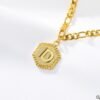 26  Alphabet Letter Anklet Gold Color Foot Chain Bracelet Bracelets 22