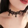 Simple Women’s Necklace Short Lace Clavicle Chain Necklaces 8
