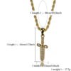 Male Hip Hop Necklace Pendant Necklaces 11