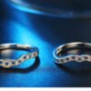 Love diamond ring exaggeration jewelry Rings 14