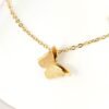 Gold Butterfly Anklet Single Chain Anklets 9