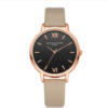PU leather strap rose gold fashion casual fashion watch ladies black dial watch female models watches 14 PU leather strap rose gold fashion casual fashion watch ladies black dial watch female models watches 14