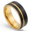 Ring Tide Tungsten Gold Jewelry Ring Rings 16 Ring Tide Tungsten Gold Jewelry Ring Rings 16