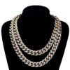 Big gold chain for men in Miami, Cuba Necklaces 15