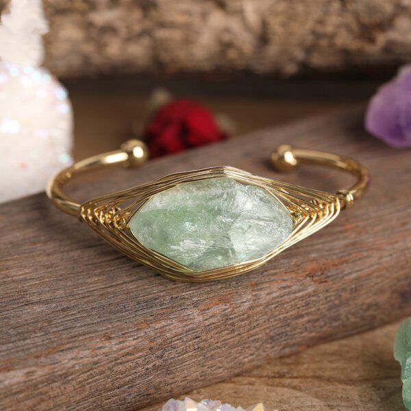 Women Fashion Gold Copper Wire Bracelet Bracelets 4