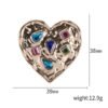 Fashionable Simple Rhinestone Fixed Clothes Retro Heart Shaped Pin Other 10 Fashionable Simple Rhinestone Fixed Clothes Retro Heart Shaped Pin Other 10