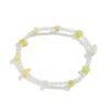 Beach Style Single Layer Trendy Irregular Colored Stone Anklet Anklets 15