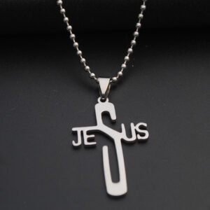 Stainless Steel Necklace Pendant Personality Cross Necklaces