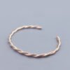 Twisted Rope Bracelet Ring With Simple And Stylish Personality Rings 10 Twisted Rope Bracelet Ring With Simple And Stylish Personality Rings 10
