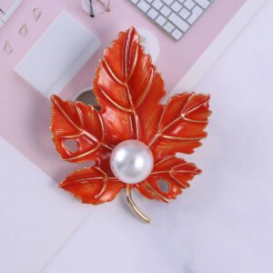 Maple Leaf Brooch Accessories