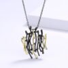 Geometric Lines Exaggerated Style Adjustable Clavicle Chain Necklaces 12