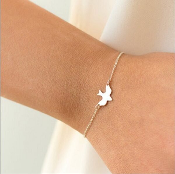 Stylish Pigeon Bracelet Gold Plated Chain Bracelet Bracelets 3