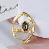 Tide Brand Jewelry Wholesale Fold Geometric Irregular Ring Rings 9 Tide Brand Jewelry Wholesale Fold Geometric Irregular Ring Rings 9