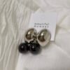 Fashion Black Premium Sense Stud Earrings Earrings 10