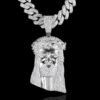 Jesus Head Hip Hop Pendant Real Gold Plating Street Necklace Necklaces 11 Jesus Head Hip Hop Pendant Real Gold Plating Street Necklace Necklaces 11