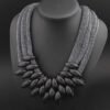 Fashion Clavicle Chain Multi-layer Braided Tassel Female Necklaces 8