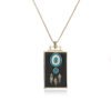 Pendant Drip Oil Devil Eye Element Necklace Sweater Chain Necklaces 18 Pendant Drip Oil Devil Eye Element Necklace Sweater Chain Necklaces 18