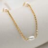 Women’s Bohemian Gold Plated Natural Pearl Necklace Necklaces 13