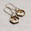 Fashion Three-dimensional Geometric Creative Bee Ear Hook Earrings Earrings 9