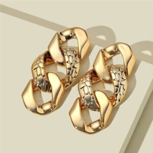 Gold Korean Fashion Personality Earrings Women Earrings