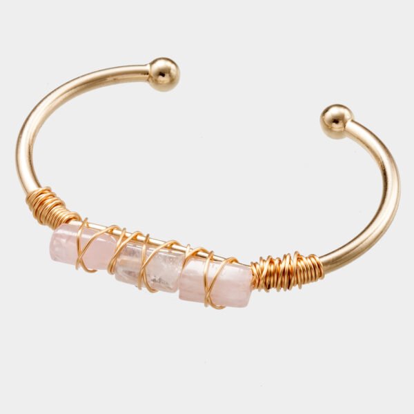 Winding Crystal Gold-plated Crystal Bracelet Bracelets 10