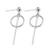 Ins Simple Style S925 Sterling Silver Geometric Circle Earrings Earrings 14