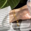 Frosty Light Luxury 18k Gold Delicate Bracelet Bracelets 13 Frosty Light Luxury 18k Gold Delicate Bracelet Bracelets 13