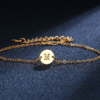 ashion Letter Bracelet & Angle For Women Simple Adjustable Gold Color Name Bracelets Pulseras Mujer Jewelry Party Gifts Bracelets 19