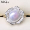 Platinum Moon Design Natural Baroque Pearl Ring Rings 22 Platinum Moon Design Natural Baroque Pearl Ring Rings 22