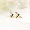 Personalized Solid Color Dual-use Short Earrings Earrings 9