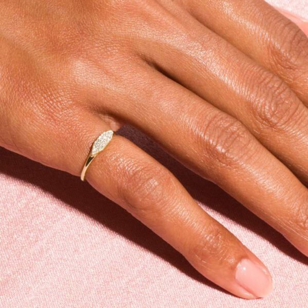 Women’s Fashion Gold-plated Simple Thin Ring Rings 4