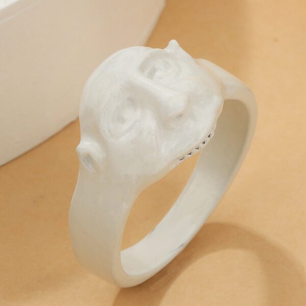 Retro Abstract Face Ring Exaggerated Personality Creative Alloy Rings 3