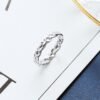 Fashion Simple Retro Winding Twist Ring Women Rings 13