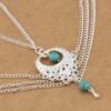 Bohemian Punk Vintage Multi Layered Tassel Turquoise Feet Chain Other 14