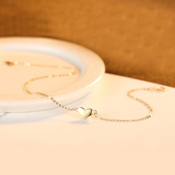 Simple 14k yellow gold ladies bracelet Bracelets 7