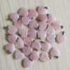 Love Peach Heart Shaped Natural Stone Charm Pendant Accessories 7