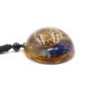 Resin And Crystal Fossil Snail Hemisphere Handicraft Pendant Accessories 19