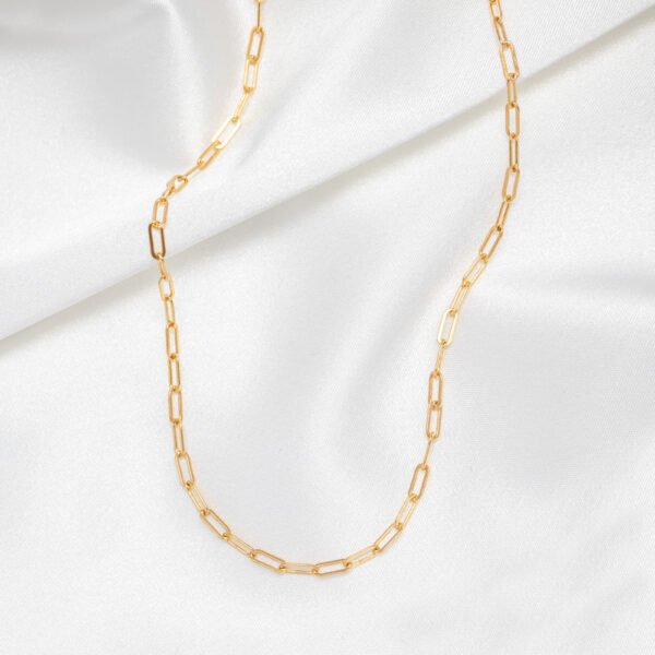Women’s gold-plated titanium steel chain necklace Necklaces 7
