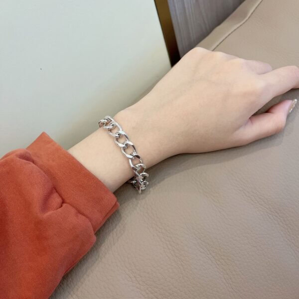 Women’s Niche Design Thai Silver Vintage Hip Hop Bracelet Bracelets 3