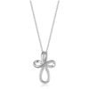 Simple Cross Hanging Clavicle Chain Necklace Necklaces 7