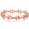 Rose Gold Colorful Zircon Bracelet Women Bracelets 8 Rose Gold Colorful Zircon Bracelet Women Bracelets 8