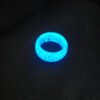 Fashion Luminous Resin Ring Rings 16