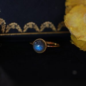 S925 Pure Silver Natural Gem Ring For Women Rings