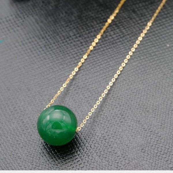Feedthrough Chain Adjustment Chain 18K Gold Necklaces 3