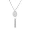 European And American Hollow Disc Pendant Tassel Long Necklace Women Necklaces 14 European And American Hollow Disc Pendant Tassel Long Necklace Women Necklaces 14