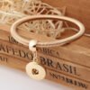 18k Gold Stretch NOOSA Bracelet Personality Bracelets 8