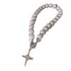 Cross Pearl Necklace Temperament Geometry Necklaces 9