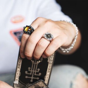 Retro European And American Creative Index Finger Ring Rings