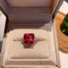 Classic Imitation Ruby Emerald Temperament Ladies Ring Rings 11 Classic Imitation Ruby Emerald Temperament Ladies Ring Rings 11