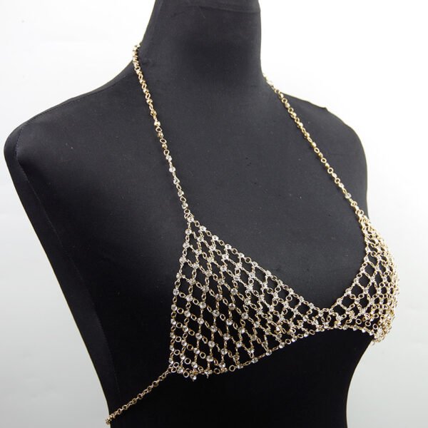 Leisure Nightclub Body Chains Artificial Diamond Chest Necklace Other 6